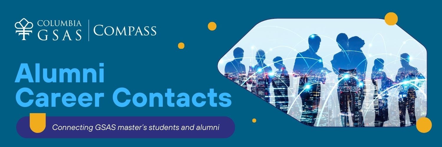 GSAS Alumni Career Contacts logo