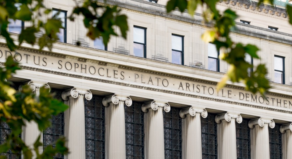 Photo of a library