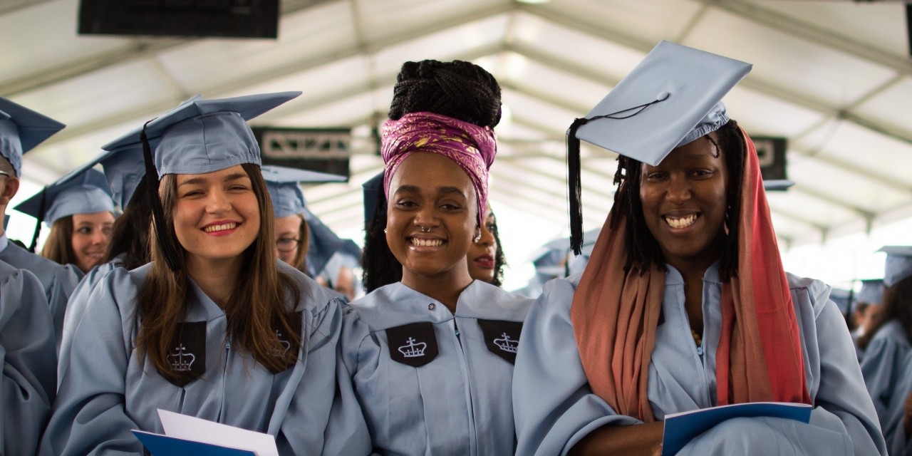 three graduates