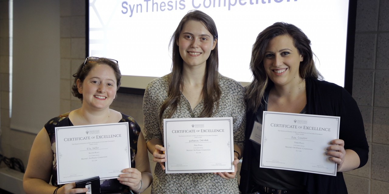 Elly Kalfus, Katherine Capuder, and Julie Ciccolini