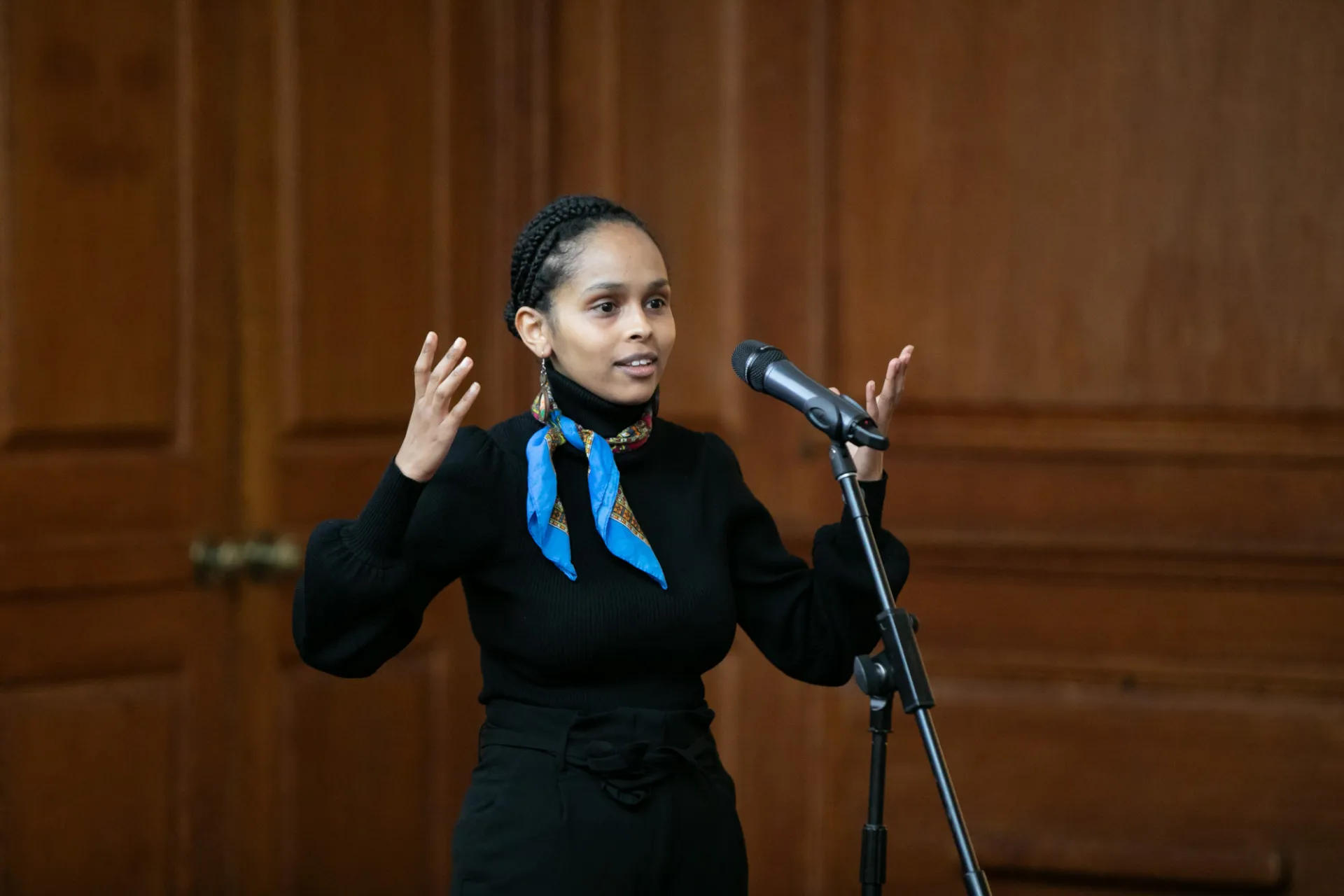 3MT 2024 participant