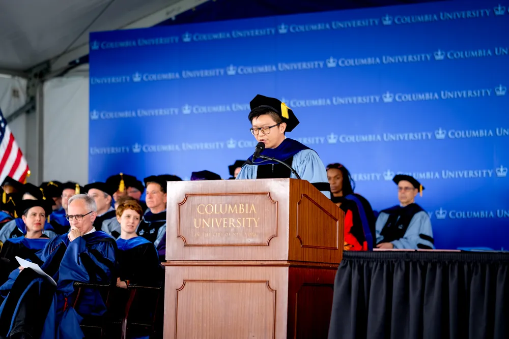 Jason Wong, PhD candidate in Sustainable Development, discusses place lags in the Candidate’s Remarks.